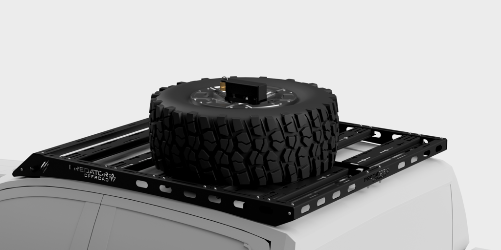 Support pour roue de secours Predator Offroad sur Xperts4x4 Accessoires 4x4 Off-Road