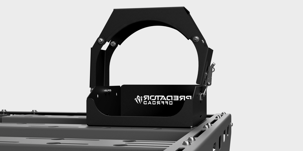 Support verrouillable pour bouteille de gaz Predator Offroad sur Xperts4x4 Accessoires 4x4 Off-Road