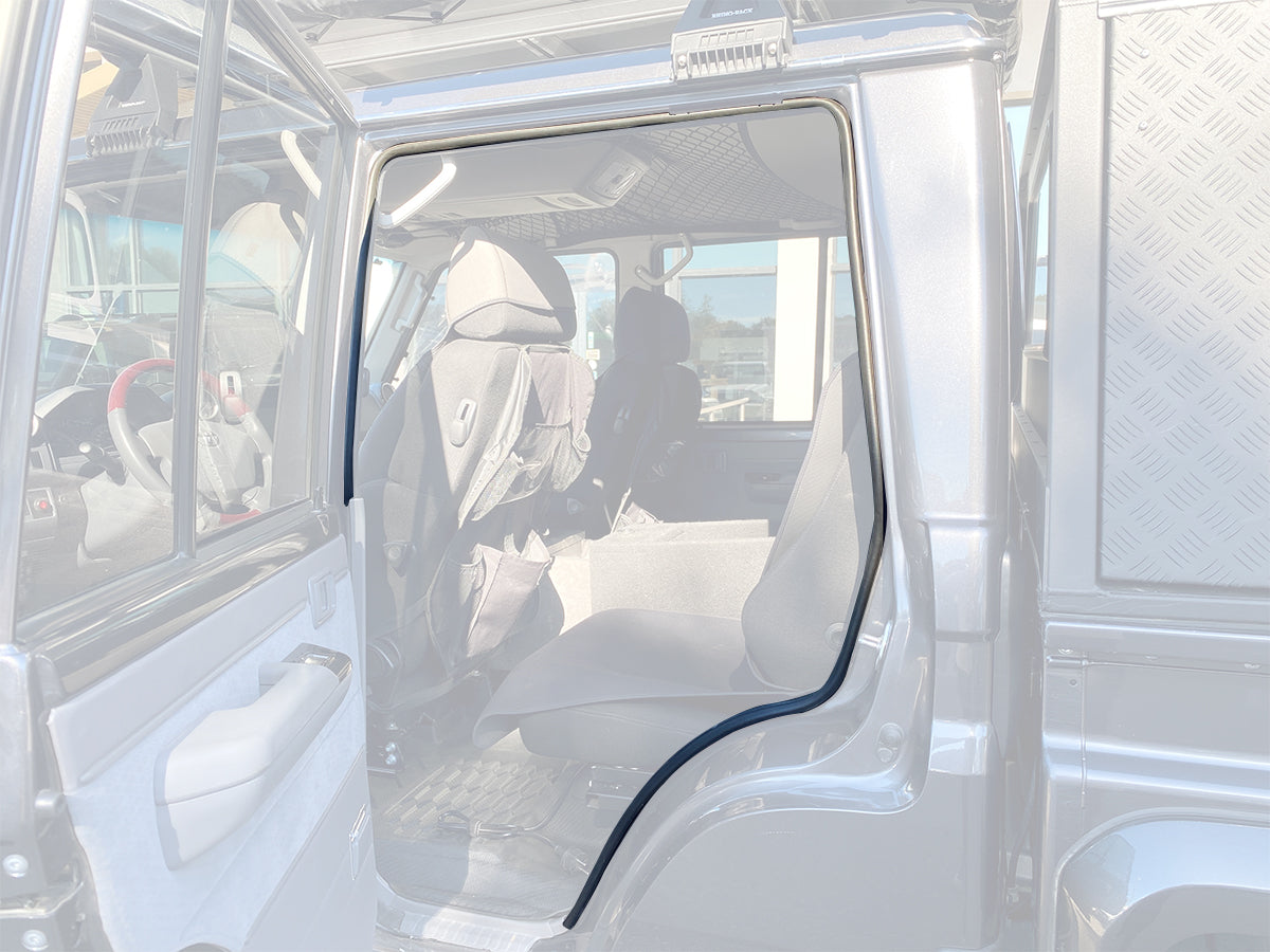 Kit joints d'étanchéité renforcée pour portes, compatible avec HZJ76 et GRJ76, accessoires N4-Offroad pour 4x4.