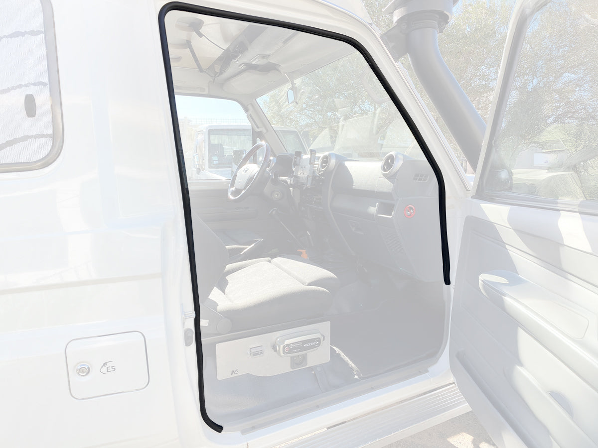 Kit joints de porte renforcés pour HZJ79 et GRJ79 N4-Offroad, accessoires tout-terrain pour étanchéité et protection.