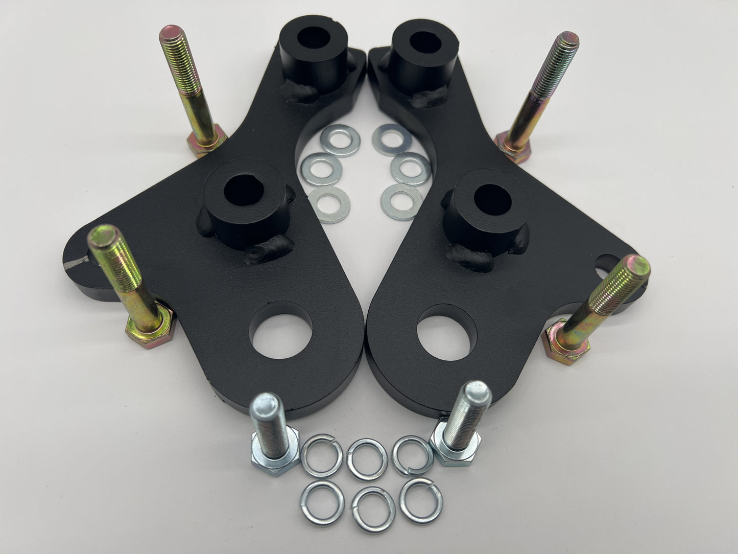 Paire d'anneaux de remorquage renforcés avant pour Toyota Land Cruiser Série 7 N4-Offroad, accessoires robustes N4 OFFROAD.