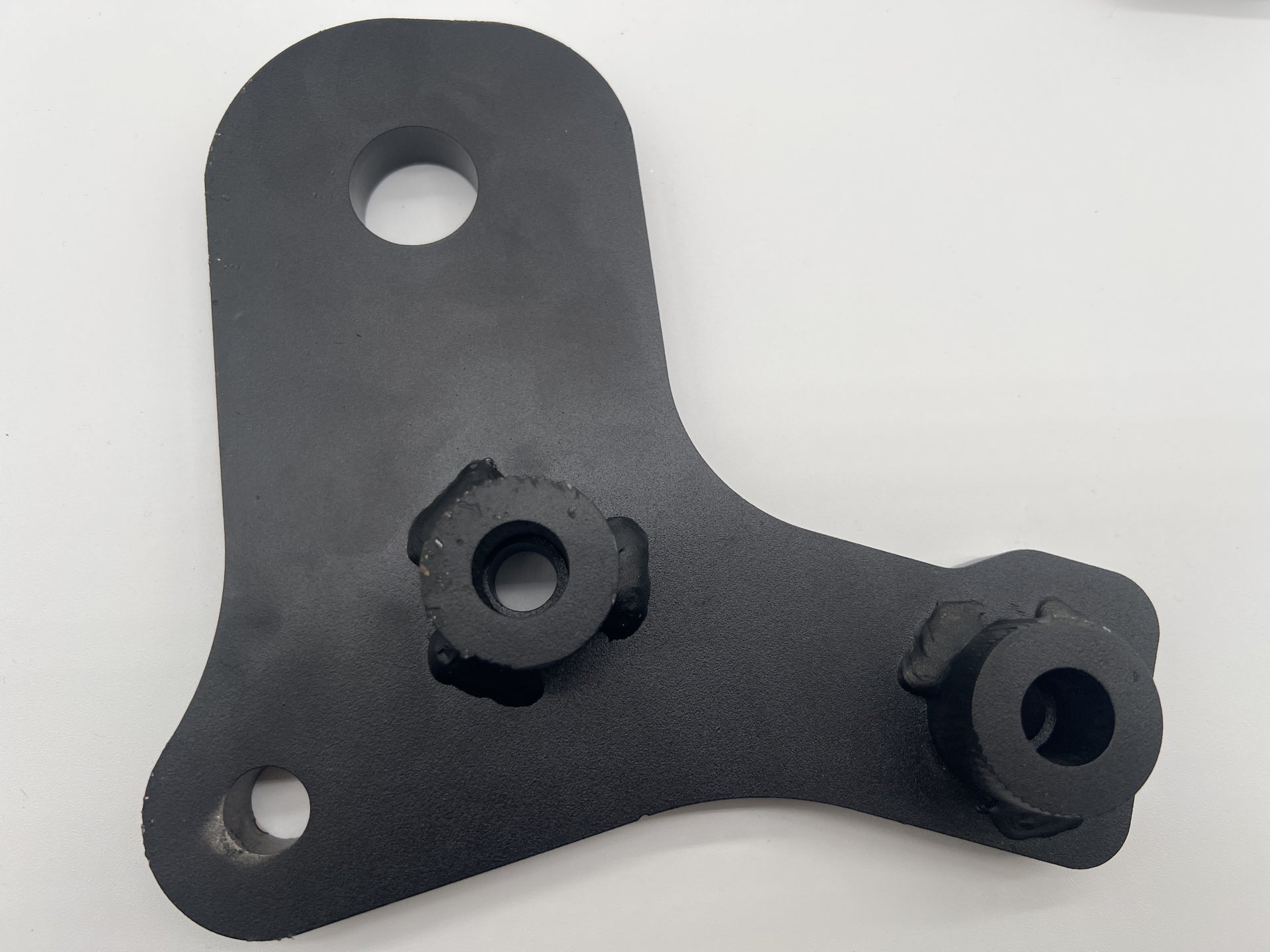 Paire d'anneaux de remorquage renforcés et rallongés avant pour Toyota Land Cruiser Série 7 après 2007, accessoires N4-Offroad.