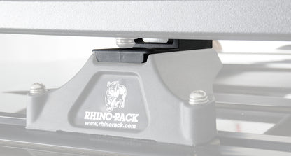 Cales pour galerie Rhino-Rack Pioneer, accessoires pour fixation de toit de véhicule, en plastique noir.