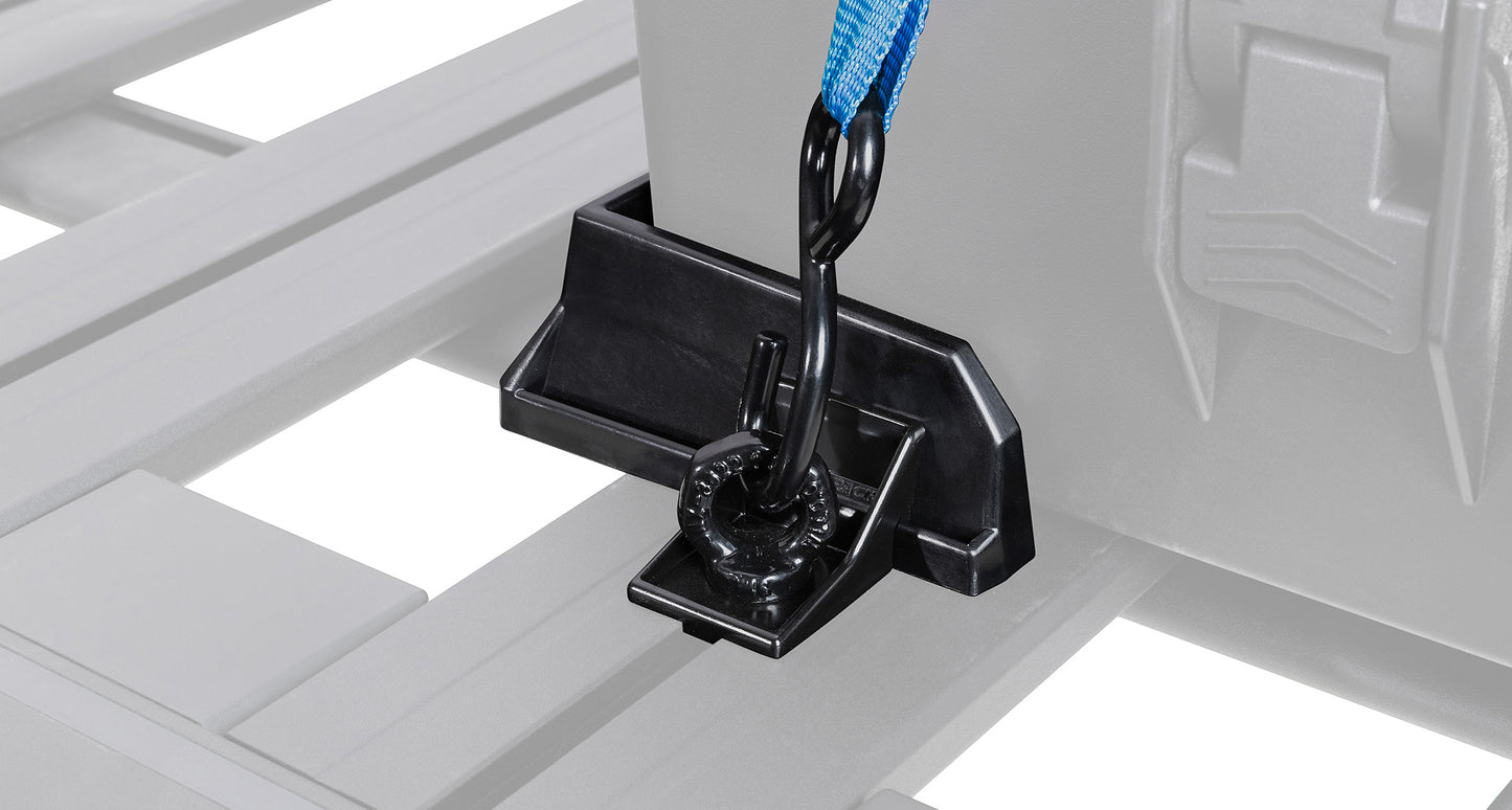 Kit de 4 coins avec anneaux Zwiftlock et sangles de fixation éléments sur galerie. - RHINO-RACK sur Xperts4x4 Accessoires 4x4 Off-Road