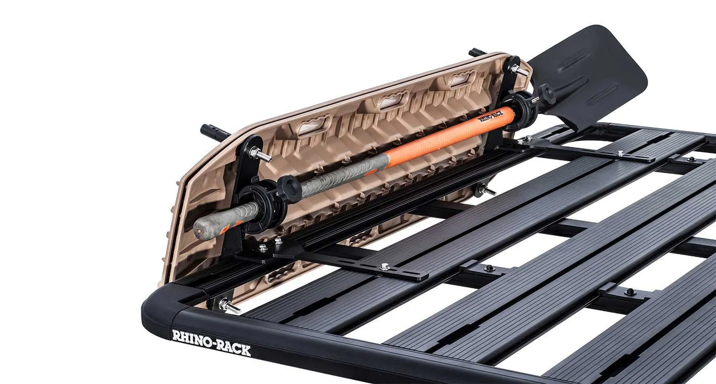 Kit Fixations Latéral pour Maxtrax / TREDPRO sur Galerie Pioneer RHINORACK sur Xperts4x4 Accessoires 4x4 Off-Road