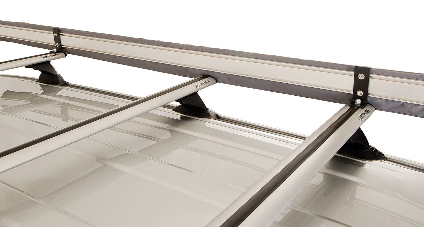 Kit support d'auvent universel RHINO-RACK avec deux supports pour accessoires de voiture, compatible avec systèmes Rhino-Rack.