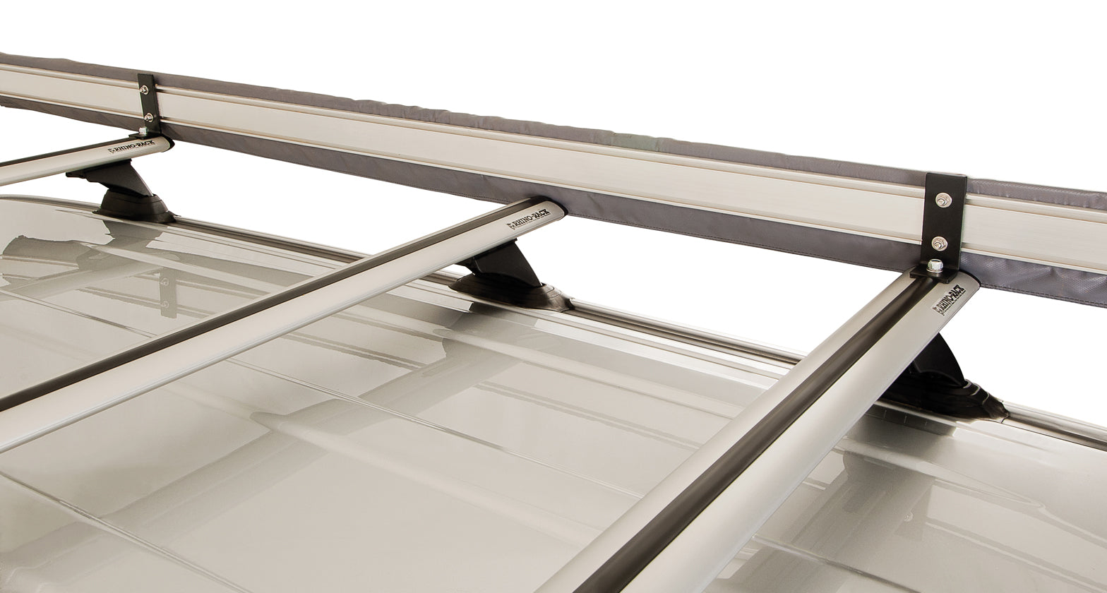 Kit support d'auvent universel RHINO-RACK avec deux supports pour accessoires de voiture, compatible avec systèmes Rhino-Rack.