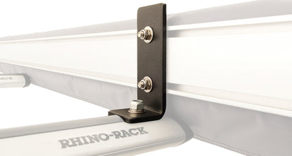 Kit support d'auvent universel RHINO-RACK avec deux supports pour accessoires de véhicule tout-terrain.