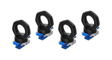 Oeillet d'arrimage Rhino-Rack pour galerie ou barres de toit, lot de 4, accessoires robustes pour fixation sécurisée.