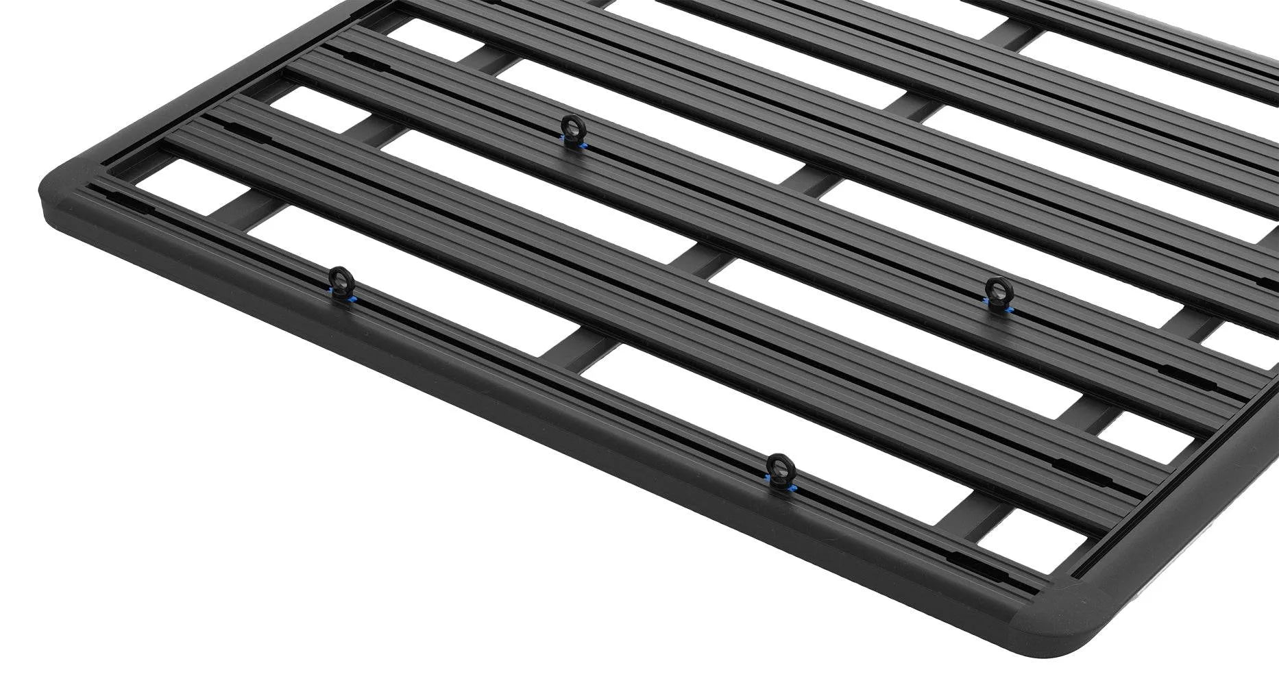 Oeillet d’arrimage Rhino-Rack pour galerie ou barres de toit, pack de 4, accessoires pour fixation en métal robuste.