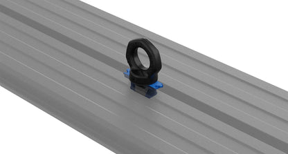 Oeillets d'arrimage RHINO-RACK pour galerie ou barres de toit, pack de 4, accessoires robustes pour fixation sécurisée.