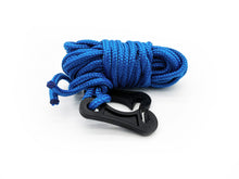 Paire de cordes de maintien bleues RHINO-RACK pour auvent Batwi, accessoires pour supports de toit tout-terrain.