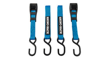 Paire sangles à came bleue 3m avec crochets - RHINO-RACK sur Xperts4x4 Accessoires 4x4 Off-Road