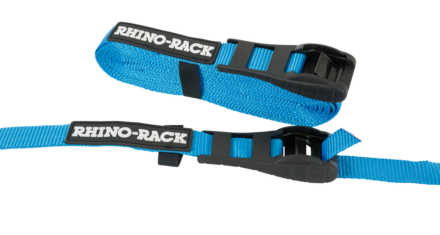 Paire sangles à came bleue 5.5m - RHINO-RACK sur Xperts4x4 Accessoires 4x4 Off-Road