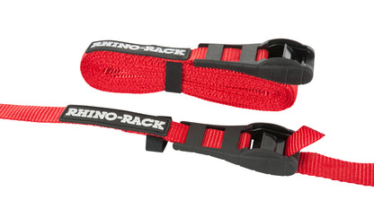 Paire sangles à came rouge 4.5m - RHINO-RACK sur Xperts4x4 Accessoires 4x4 Off-Road
