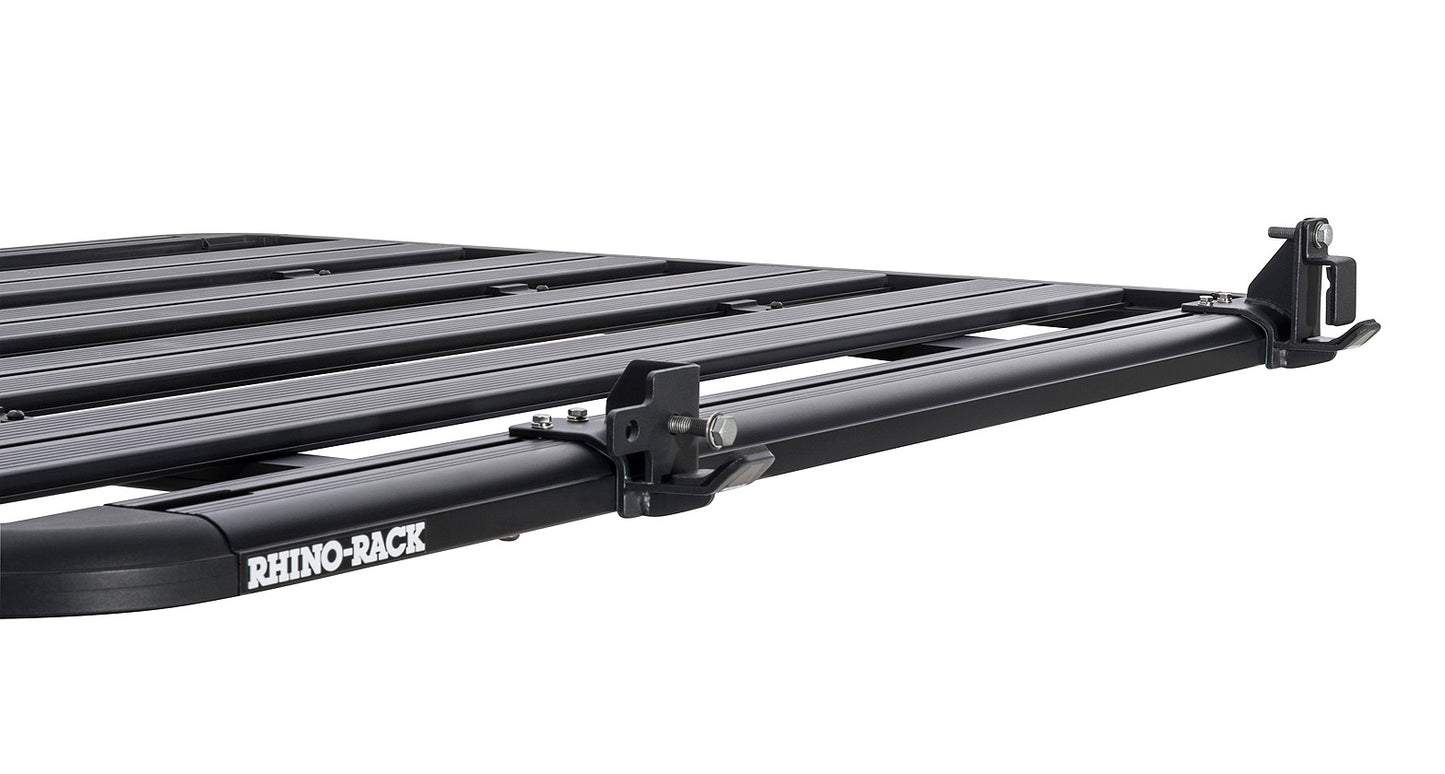 Support de support de levage élevé Pioneer pour jacks, fixation latérale, accessoire Rhino-Rack, compatible avec véhicules tout-terrain.