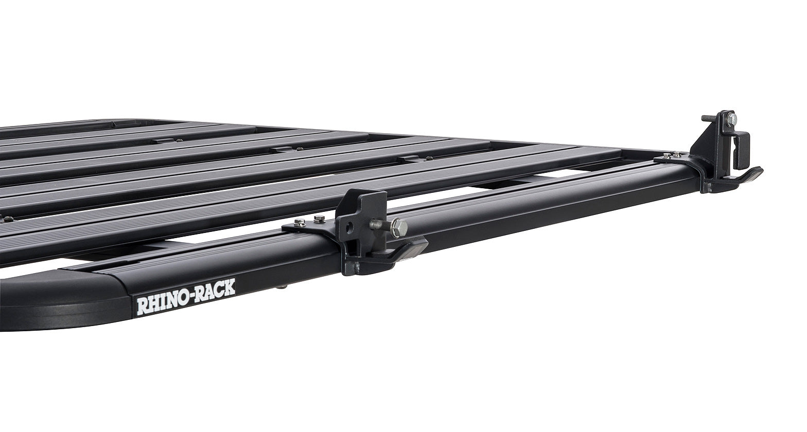 Support de fixation latéral pour cric de levage élevé Pioneer de Rhino-Rack, accessoire robuste pour montage latéral.