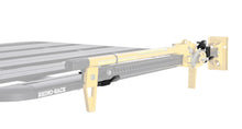 Support de porte-jack élévateur Pioneer pour montage latéral, accessoire Rhino-Rack, robuste et compatible avec les systèmes de fixation Rhino-Rack.