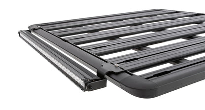 Support de lampe LED Pioneer pour rack Rhino-Rack, accessoire robuste pour fixation de lumière sur véhicule tout-terrain.