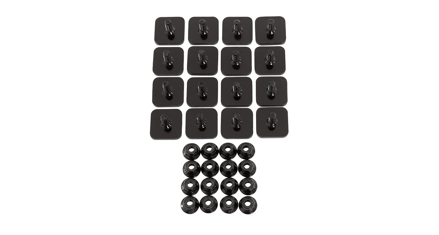 Accessoires de remplacement pour plateforme Pioneer RHINO-RACK, hardware de canal pour rack Rhino-Rack, matériel de montage robuste.
