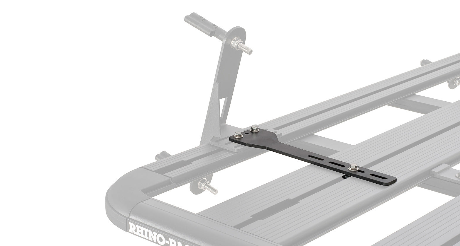 Support de fixation pour piste de récupération Pioneer RHINO-RACK, accessoire robuste pour accessoires RhinoRack, côté droit.