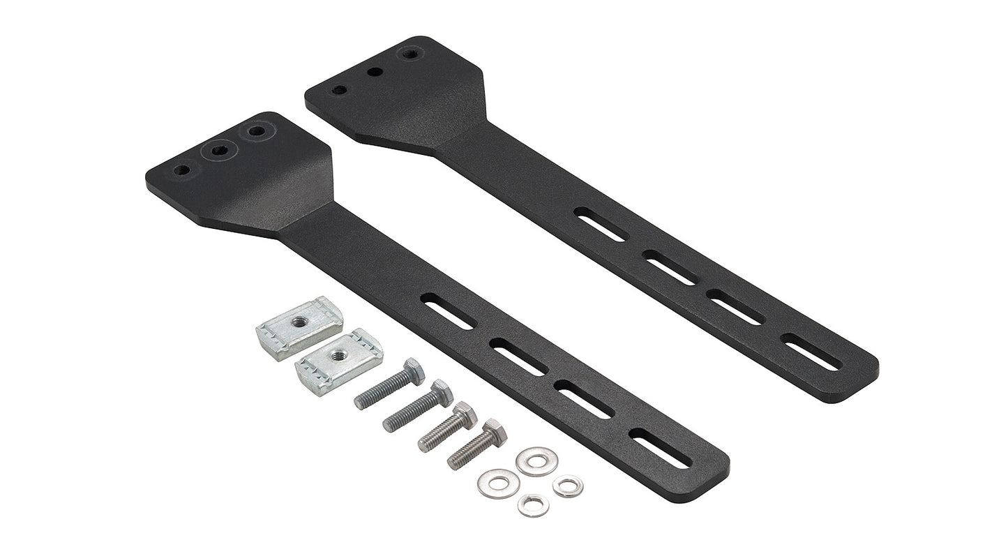 Support de fixation pour piste de récupération Pioneer de Rhino-Rack, accessoire robuste pour véhicule tout-terrain.