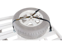 Porte roue pour galerie pioneer (par sangle) - RHINO-RACK sur Xperts4x4 Accessoires 4x4 Off-Road