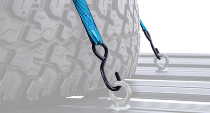 Porte roue pour galerie pioneer (par sangle) - RHINO-RACK sur Xperts4x4 Accessoires 4x4 Off-Road