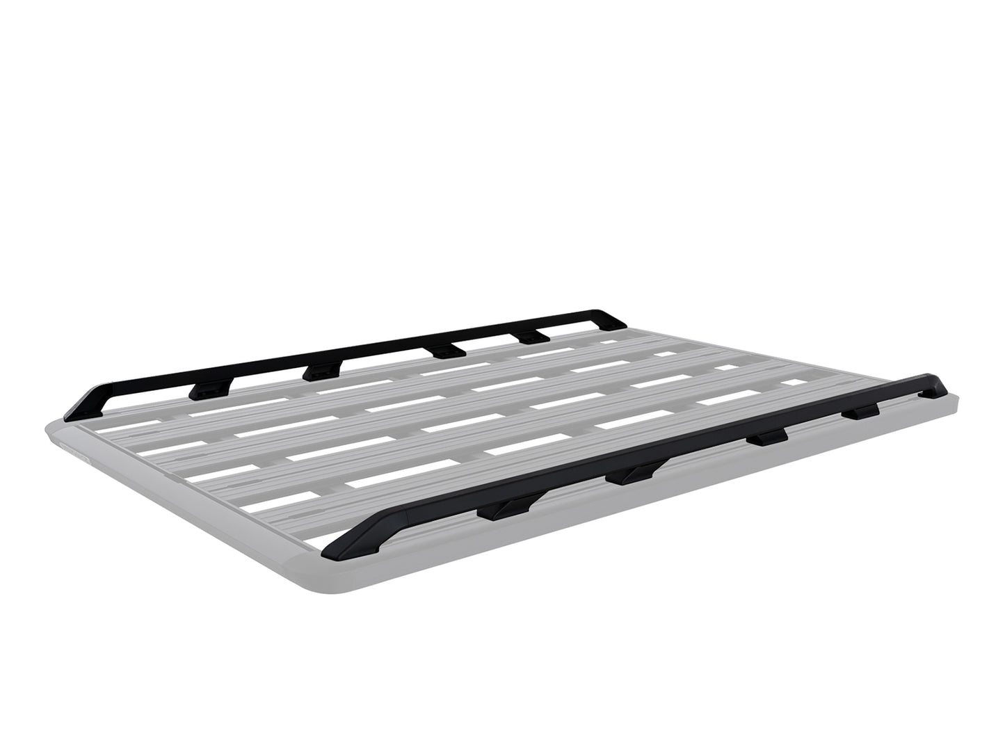 Rails latéraux de 1900mm pour galerie Pioneer 6 de Rhino-Rack, accessoires robustes en aluminium pour fixation de chargement.