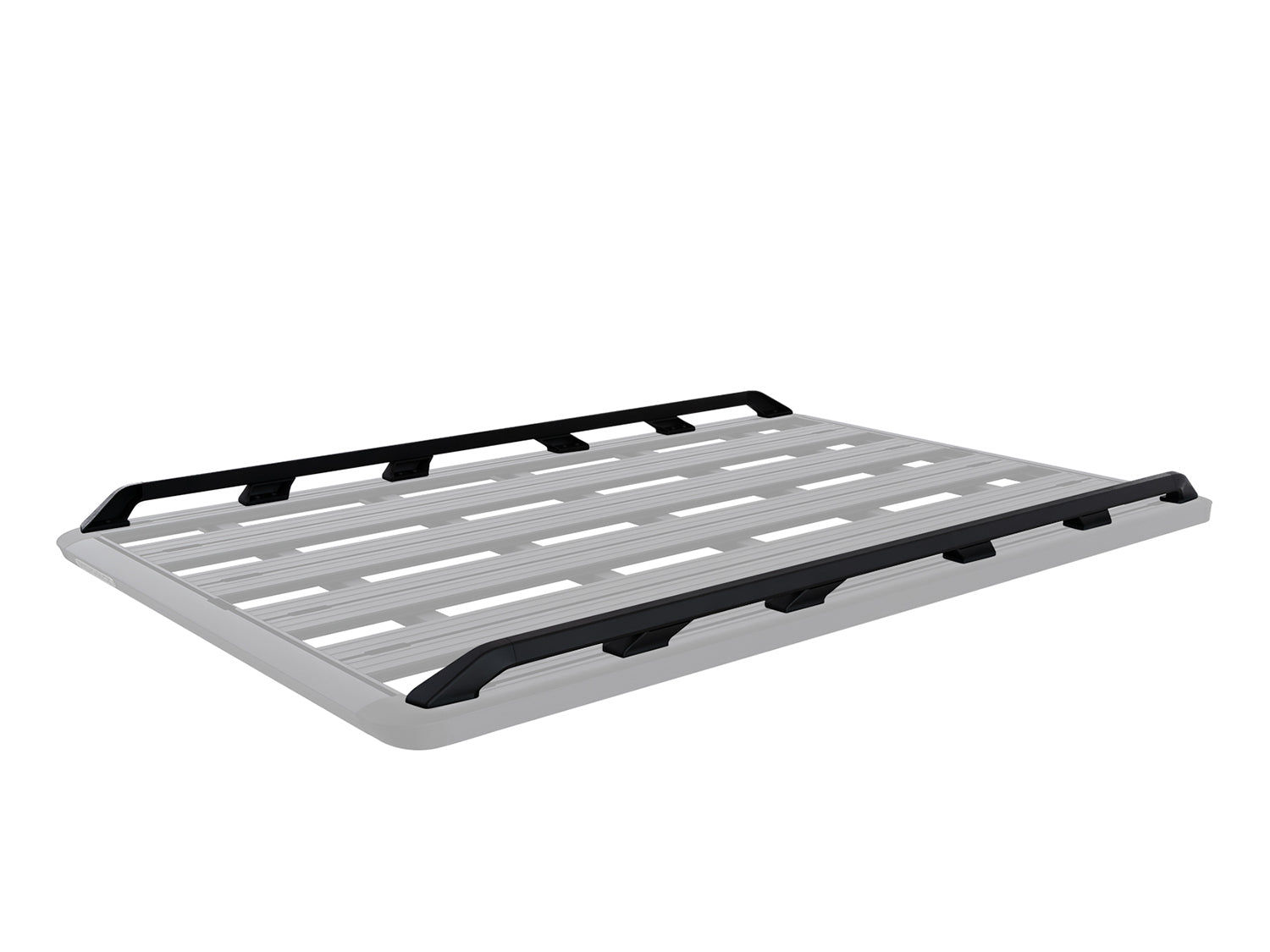 Rails latéraux de 1900mm pour galerie Pioneer 6 de Rhino-Rack, accessoires robustes en aluminium pour fixation de chargement.