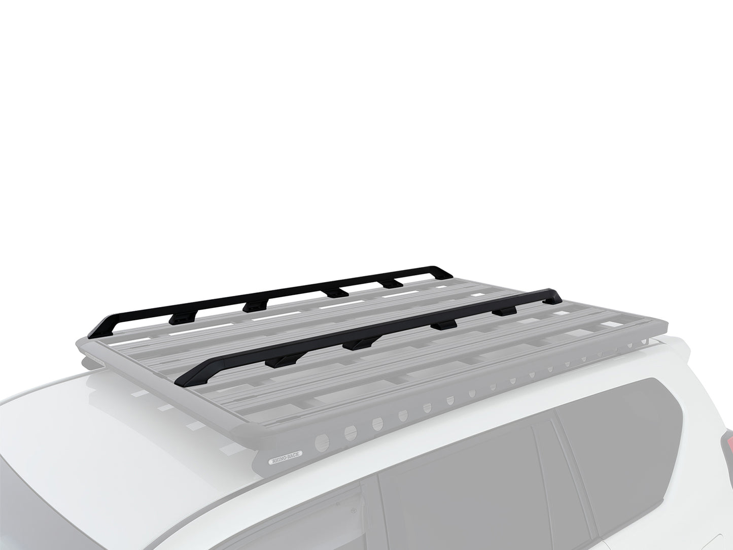 Rails latéraux de 1900mm pour galerie Pioneer 6 de Rhino-Rack, accessoires robustes pour porte-bagages.