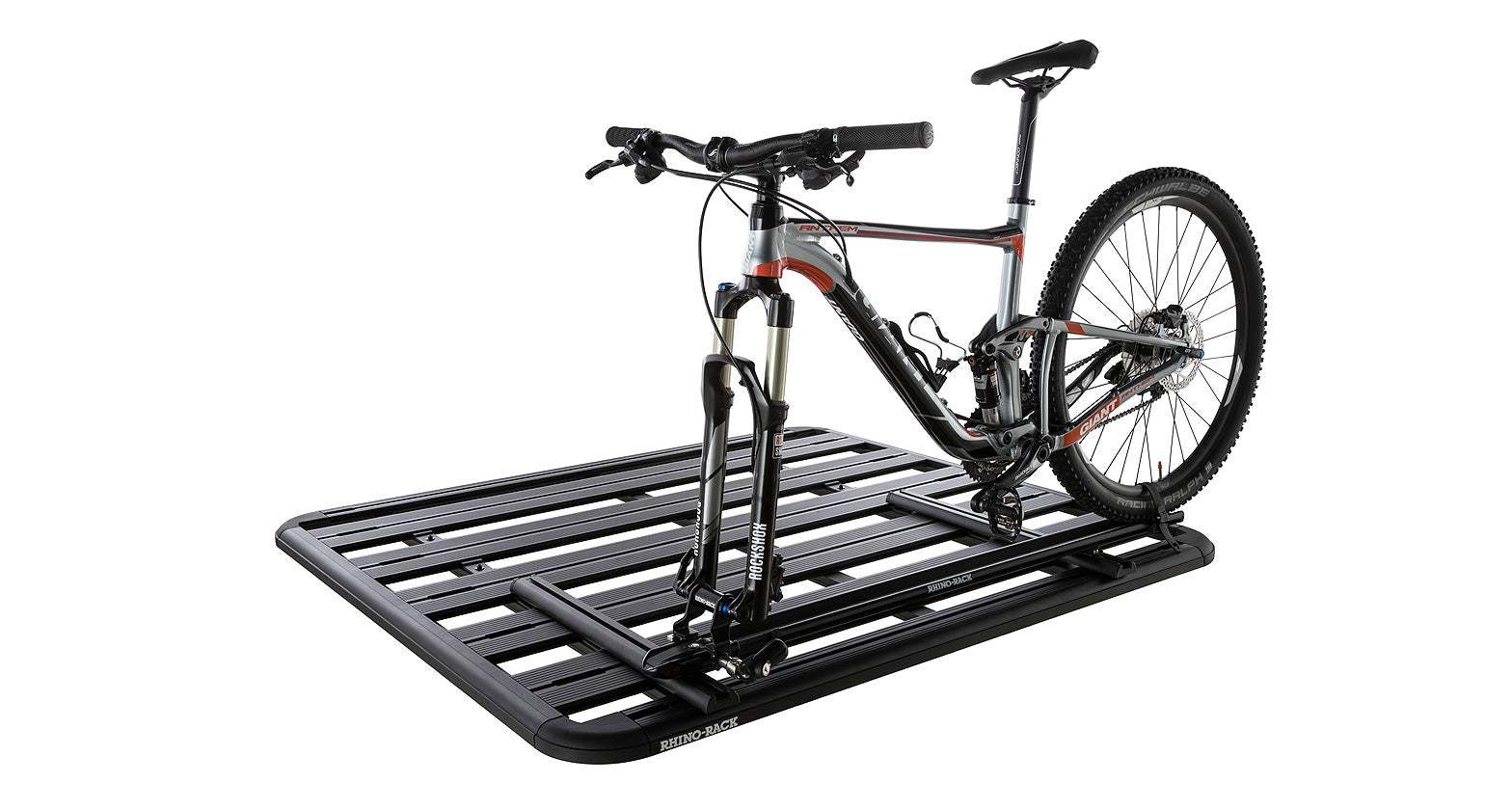 Rails transversaux de galerie Pioneer Rhino-Rack avec Zwifloc, 2x 610mm, accessoires pour remorques et toits de véhicule.