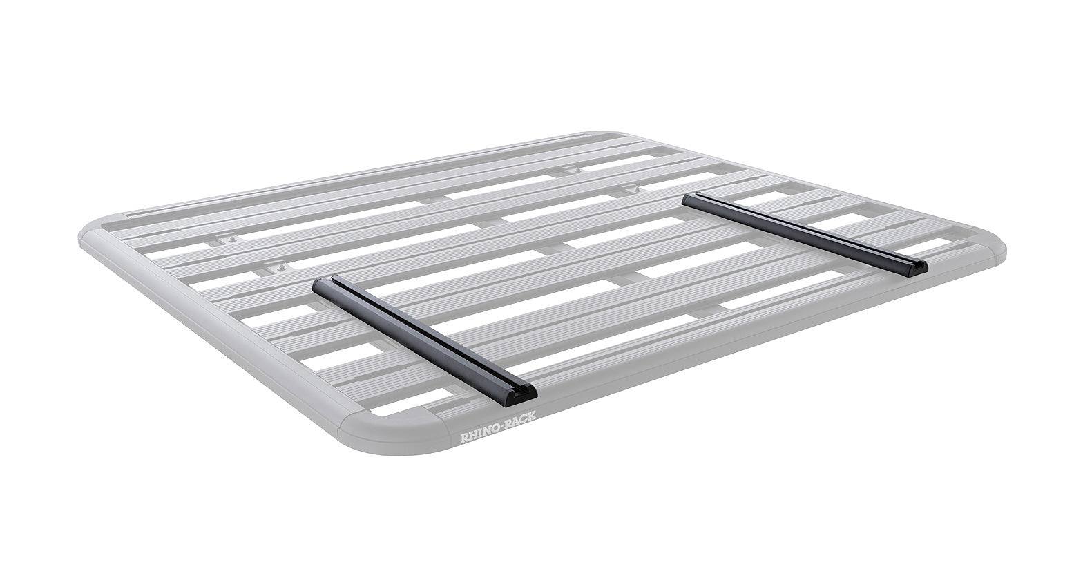 Rails transversaux de galerie Pioneer Rhino-Rack avec Zwifloc, longueur 2x 610mm, accessoires pour fixation de toit de véhicule.
