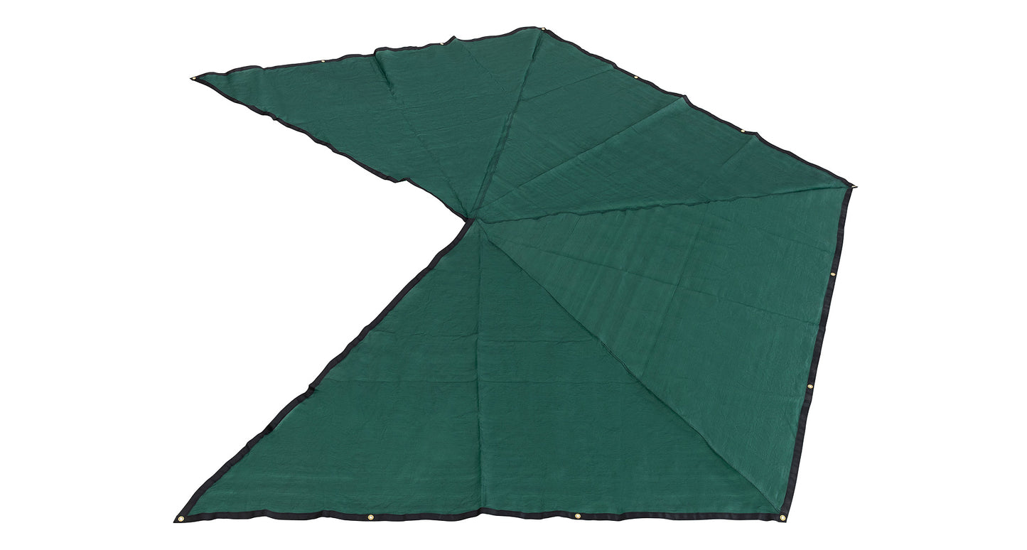 Revêtement de sol Batwing RHINO-RACK, accessoire pour véhicule tout-terrain, en caoutchouc robuste pour protection et adhérence.