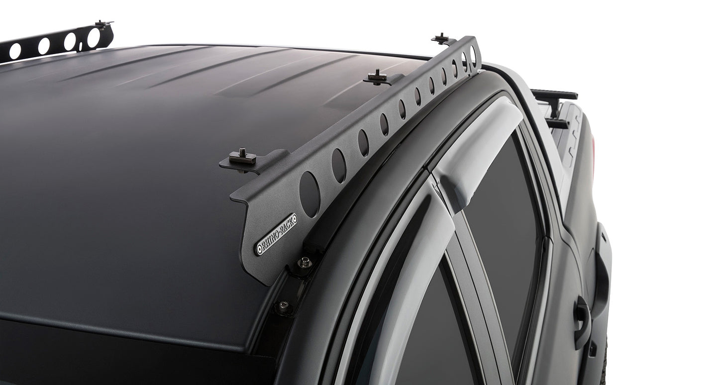 Système de montage Backbone pour Ford Ranger Wildtrak, accessoire Rhino-Rack, fixation robuste pour porte-bagages.