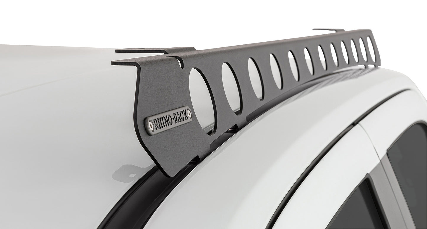 Système de fixation Backbone pour Isuzu D-Max Gen3 et Mazda BT-50 Double Cab, accessoires Rhino-Rack pour montage robuste.