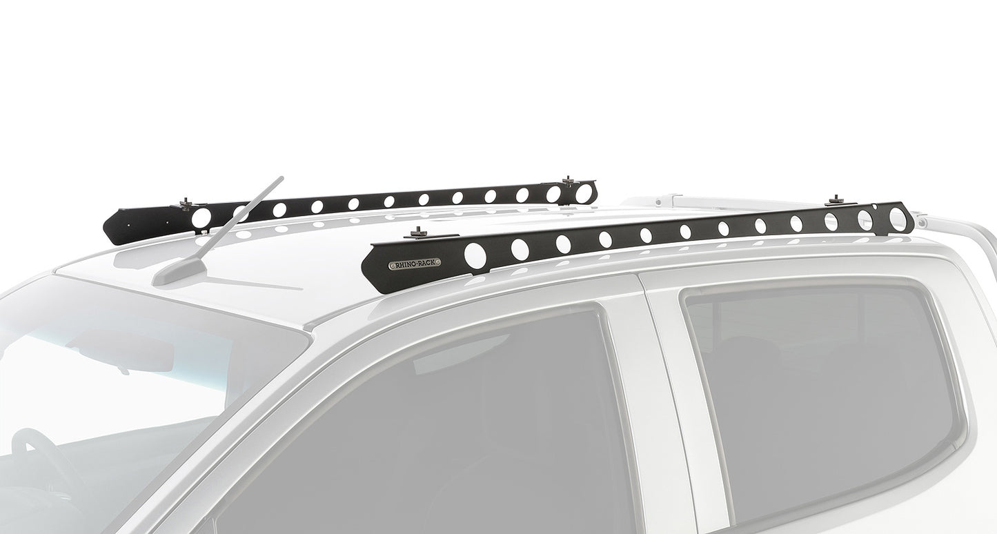 Système de montage Backbone Rhino-Rack pour Isuzu D-Max et Holden Colorado, accessoires de fixation robustes.