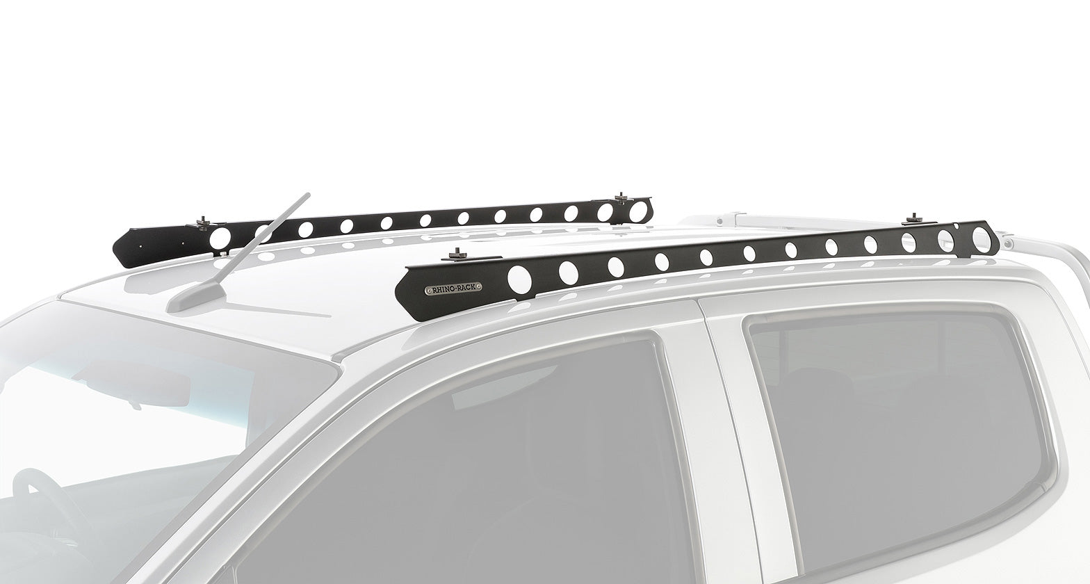 Système de montage Backbone Rhino-Rack pour Isuzu D-Max et Holden Colorado, accessoires de fixation robustes.