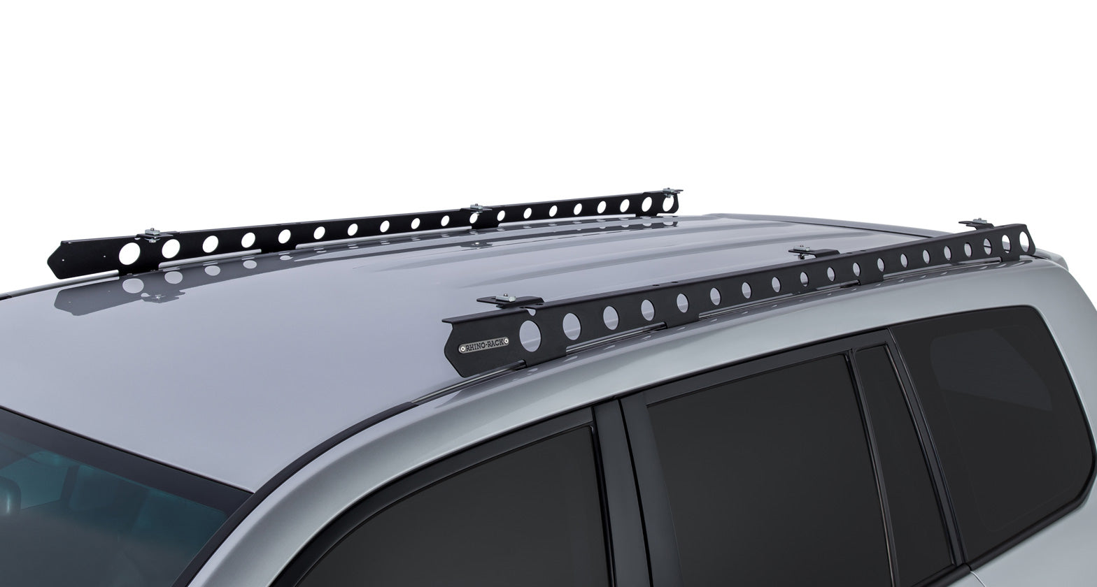 Système de montage Backbone RHINO-RACK pour Land Cruiser 200 Series, accessoire robuste pour support de toit.