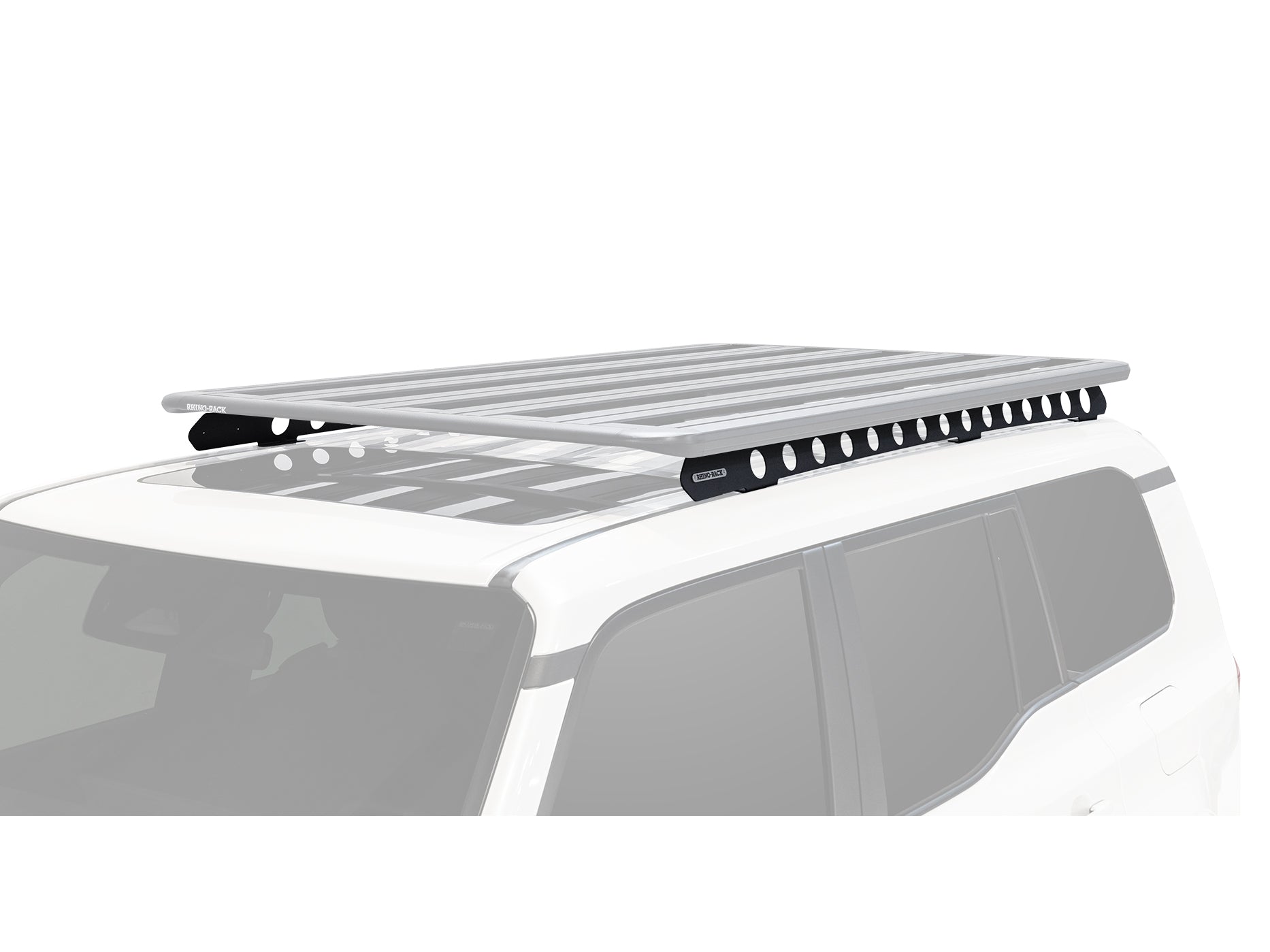 Système de montage Backbone pour Prado 250 de la marque Rhino-Rack, accessoire robuste pour fixation de porte-bagages.