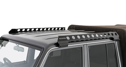 Système de montage Backbone RHINO-RACK pour Toyota 79 Series Landcruiser, accessoires de fixation robustes et durables.