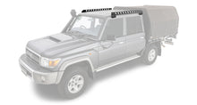 Système de montage Backbone pour Toyota 79 Series Landcruiser, accessoire Rhino-Rack, fixation robuste pour racks de toit.