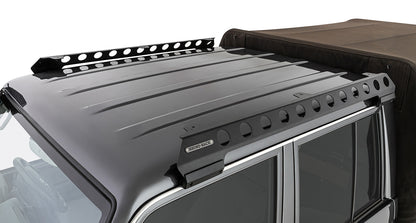 Système de montage Backbone pour Toyota 79 Series Landcruiser, accessoire Rhino-Rack, fixation robuste pour rack de toit.