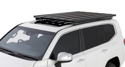 Système de fixation Backbone pour Toyota Landcruiser 300 Series, Accessoires Rhino-Rack, montage robuste pour rack de toit.