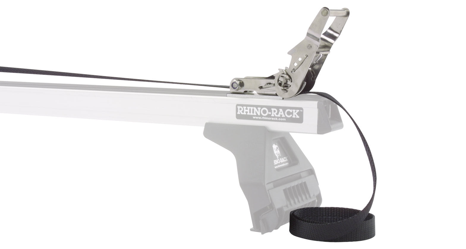 Sangle à cliquet 2 m sur barre - RHINO-RACK sur Xperts4x4 Accessoires 4x4 Off-Road