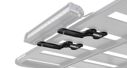 Support d’éclairage DEL Pioneer de RHINO-RACK, accessoire pour rack de toit, avec support solide pour lampes LED.