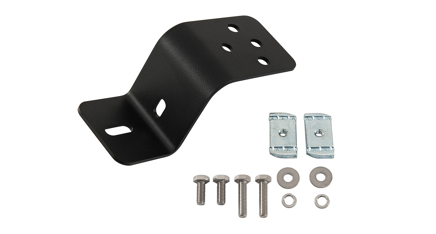 Support de phare Pioneer RHINO-RACK, accessoire pour fixation de phare sur véhicule tout-terrain, en métal robuste.