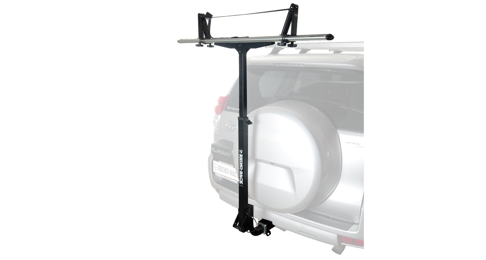 T LOAD lève kayak sur attelage carré Hitch Mount avec kit sangle RTLK - RHINO-RACK sur Xperts4x4 Accessoires 4x4 Off-Road