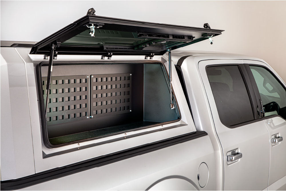 Kit de rangement Full-Bin RSI SMARTCAP pour Jeep Gladiator JT, accessoire de rangement robuste pour véhicule tout-terrain.