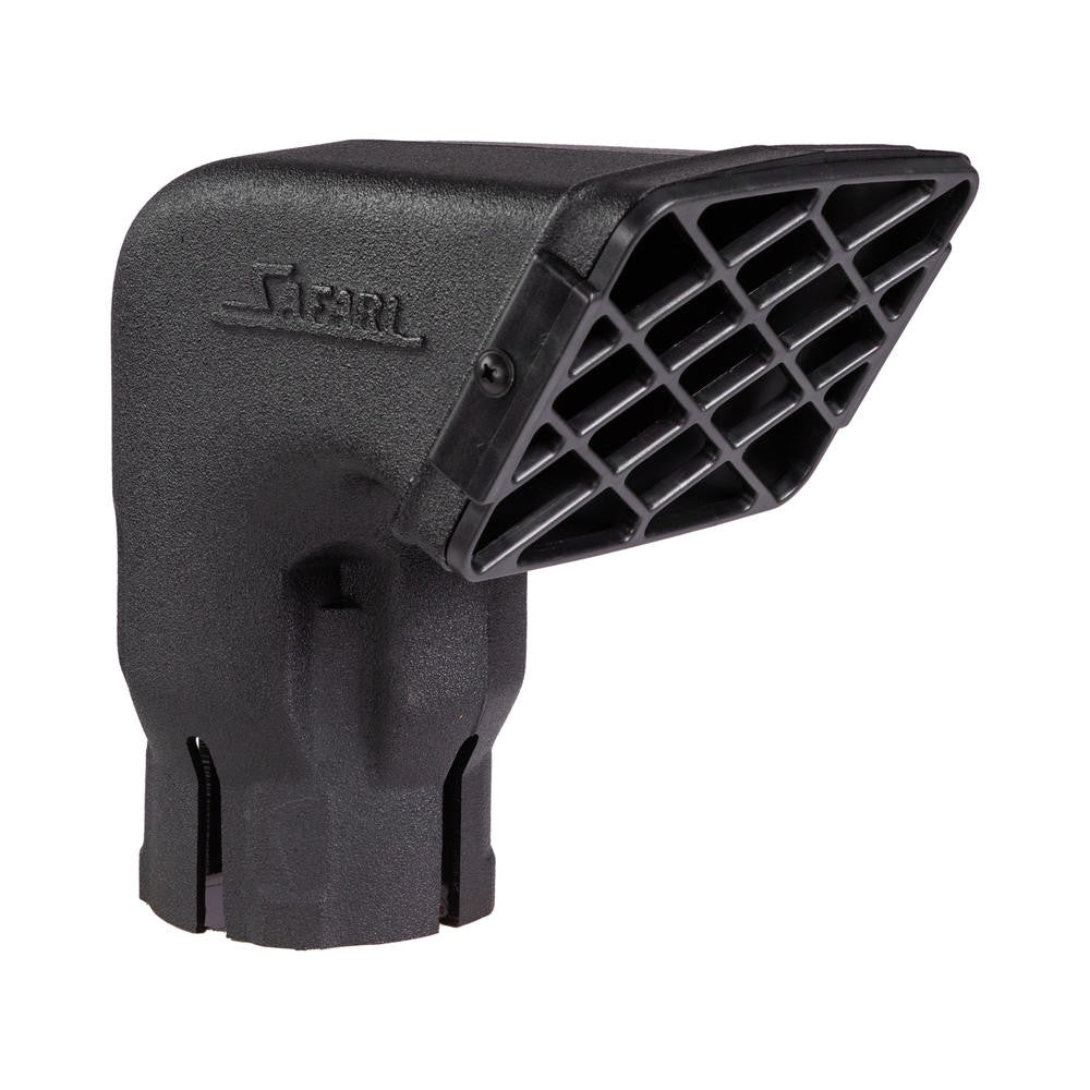 Tête de snorkel Safari 4x4, accessoire de snorkel 3 pouces, conçue pour équipements tout-terrain.